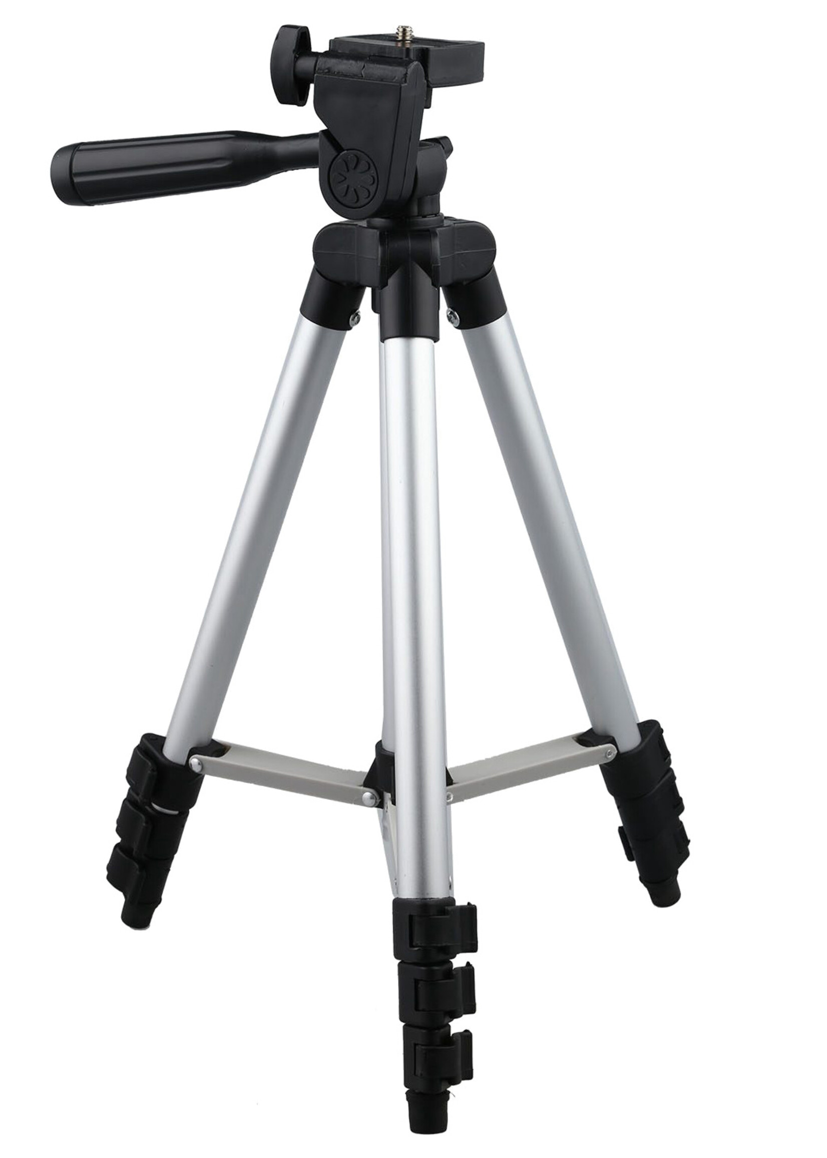 LUQ Statief Smartphone Tripod Camera - Statief Telefoon Camera Verstelbaar - Zilver