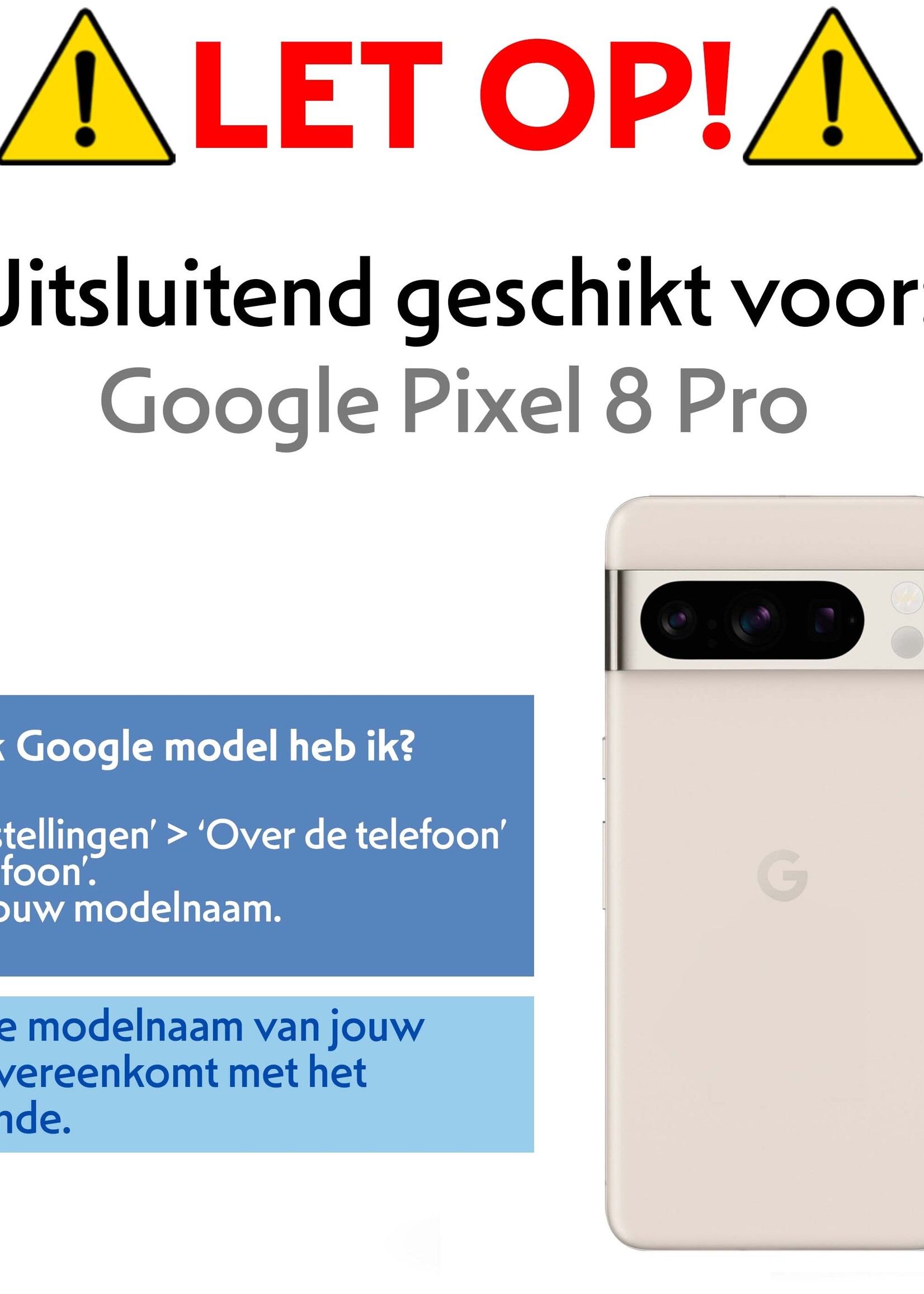 LUQ Screenprotector Geschikt voor Google Pixel 8 Pro Privacy Screenprotector Bescherm Glas - Privacy Screenprotector Geschikt voor Google Pixel 8 Pro Screenprotector Glas - 3 Stuks