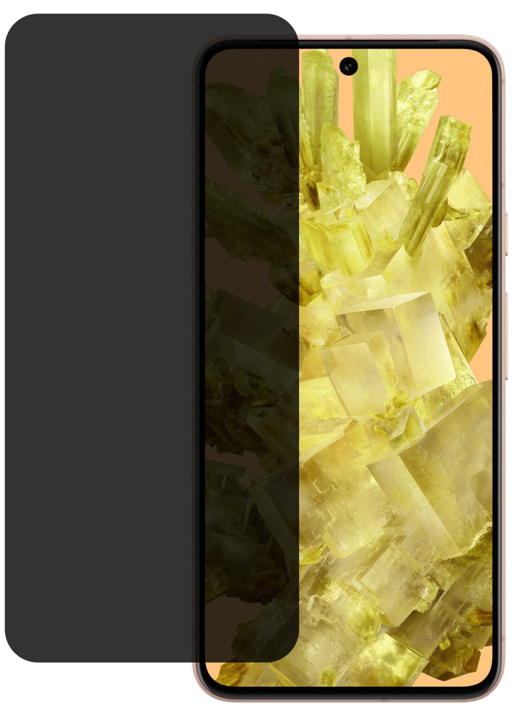 LUQ Screenprotector Geschikt voor Google Pixel 8 Privacy Screenprotector Bescherm Glas - Privacy Screenprotector Geschikt voor Google Pixel 8 Screenprotector Glas