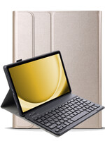 LUQ LUQ Samsung Galaxy Tab A9 Plus Toetsenbordhoes - Goud