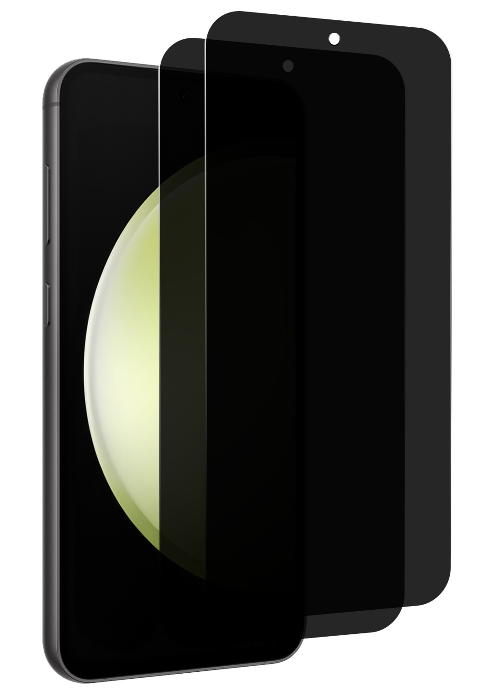 LUQ Screenprotector Geschikt voor Samsung S23 FE Privacy Screenprotector Bescherm Glas - Privacy Screenprotector Geschikt voor Samsung Galaxy S23 FE Screenprotector Glas - 2 Stuks