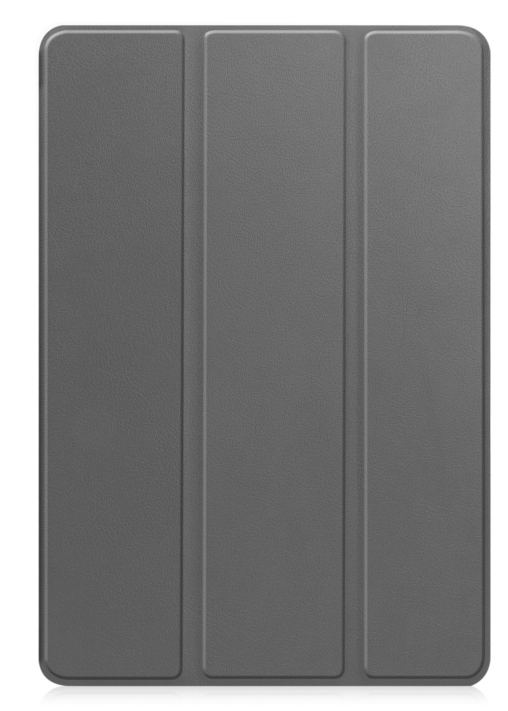 LUQ Hoes Geschikt voor Samsung Galaxy Tab S9 FE Hoes Luxe Hoesje Case Met Uitsparing Geschikt voor S Pen - Hoesje Geschikt voor Samsung Tab S9 FE Hoes Cover - Grijs