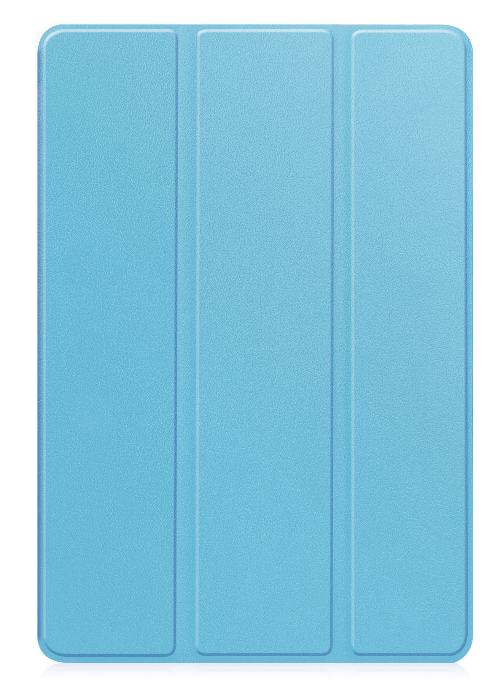 LUQ Hoes Geschikt voor Samsung Galaxy Tab S9 FE Hoes Luxe Hoesje Case Met Uitsparing Geschikt voor S Pen - Hoesje Geschikt voor Samsung Tab S9 FE Hoes Cover - Lichtblauw