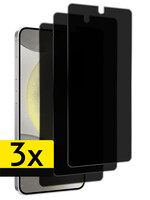 LUQ LUQ Samsung Galaxy S24 Plus Screenprotector Glas Privacy - 3 PACK