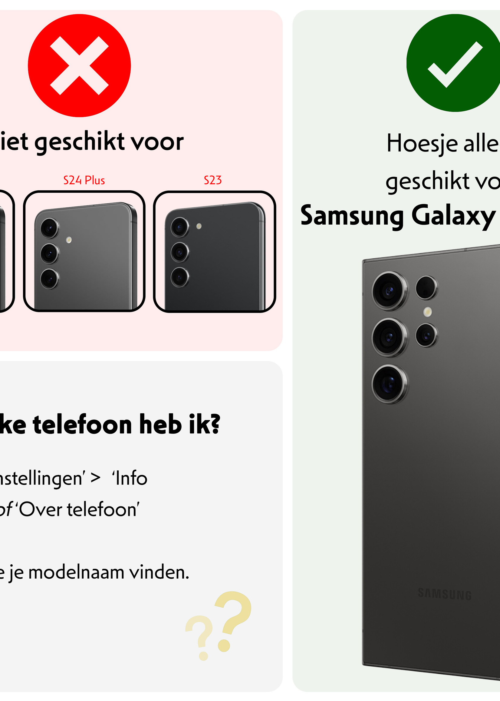 LUQ Hoesje Geschikt voor Samsung S24 Ultra Hoesje Siliconen Case - Hoes Geschikt voor Samsung Galaxy S24 Ultra Hoes Siliconen - Rood