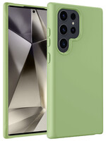 LUQ LUQ Samsung Galaxy S24 Ultra Hoesje Siliconen - Groen
