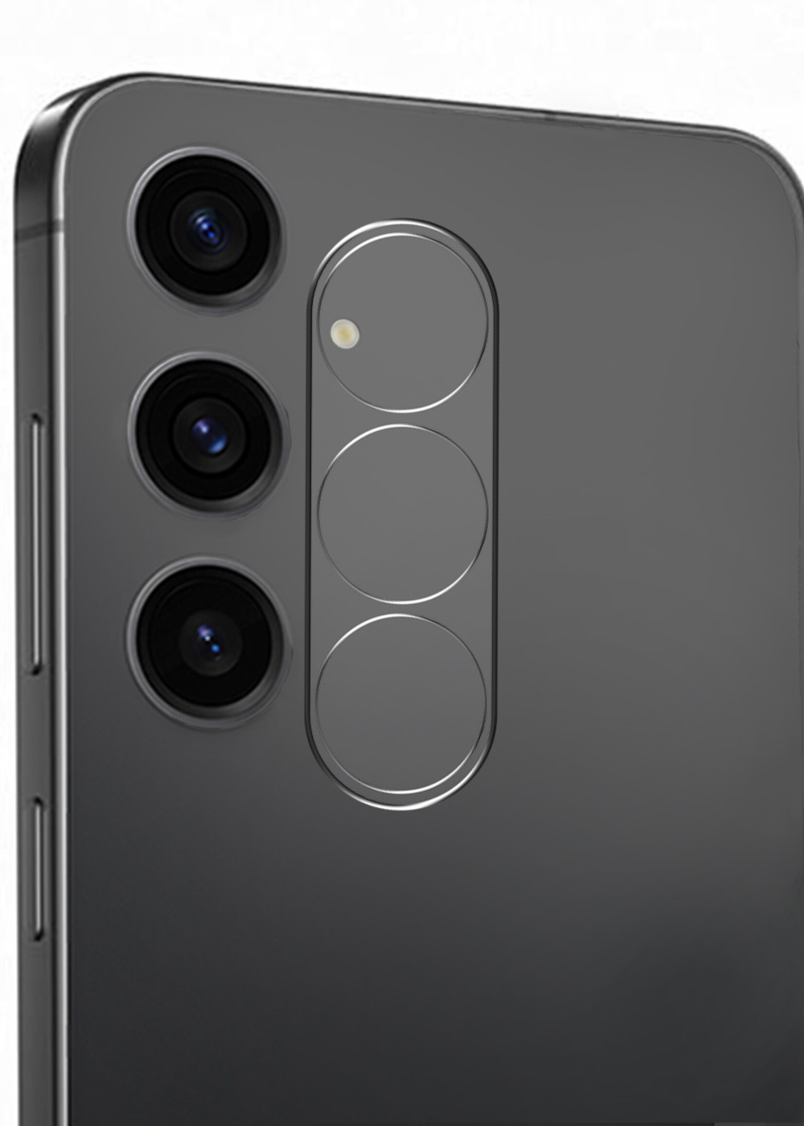 LUQ Screenprotector Geschikt voor Samsung S24 Camera Screenprotector Tempered Glass - Screenprotector Geschikt voor Samsung Galaxy S24 Screenprotector Camera Screenprotector