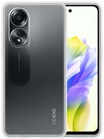 LUQ LUQ OPPO A58 Hoesje Siliconen - Transparant