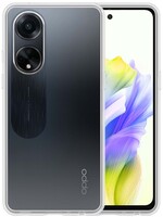 LUQ LUQ OPPO A98 Hoesje Siliconen - Transparant