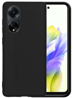 LUQ LUQ OPPO A98 Hoesje Siliconen - Zwart