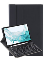 LUQ LUQ Samsung Galaxy Tab S9 Plus Toetsenbordhoes - Zwart