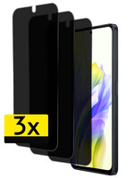 LUQ LUQ OPPO A98 Screenprotector Glas Privacy - 3 PACK