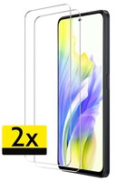 LUQ LUQ OPPO A58 Screenprotector Glas  - 2 PACK