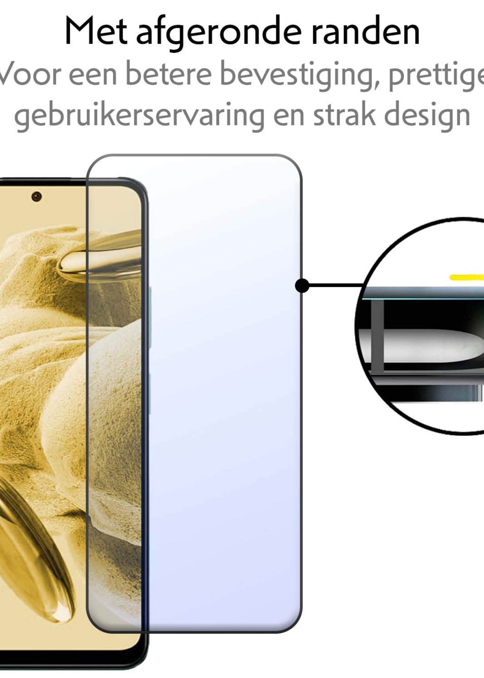 LUQ Screenprotector Geschikt voor Xiaomi Redmi Note 12 5G Screenprotector Beschermglas Gehard Glas - Screenprotector Geschikt voor Xiaomi Redmi Note 12 5G Screenprotector Glas