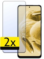 LUQ LUQ Xiaomi Red Note 12 5G Screenprotector Glas  - 2 PACK