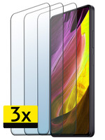 LUQ LUQ Xiaomi Red Note 12 Pro Screenprotector Glas  - 3 PACK