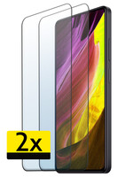 LUQ LUQ Xiaomi Red Note 12 Pro+ Screenprotector Glas  - 2 PACK