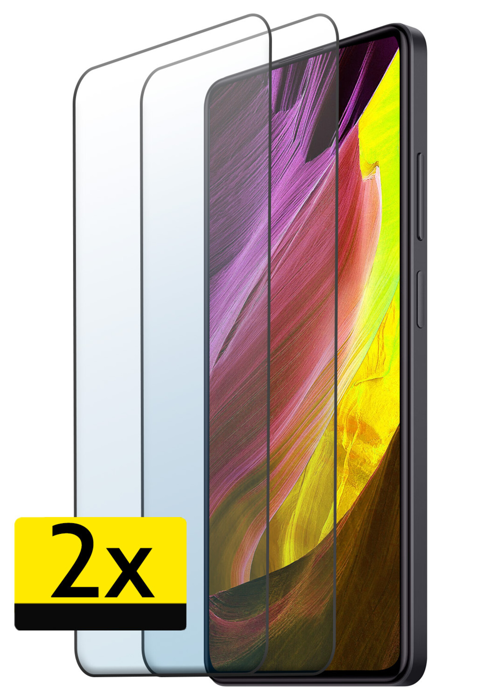 LUQ Screenprotector Geschikt voor Xiaomi Redmi Note 12 Pro+ Screenprotector Beschermglas Gehard Glas - Screenprotector Geschikt voor Xiaomi Redmi Note 12 Pro+ Screenprotector Glas - 2 Stuks