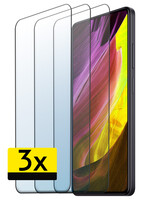 LUQ LUQ Xiaomi Red Note 12 Pro+ Screenprotector Glas  - 3 PACK
