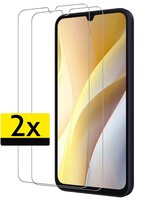 LUQ LUQ Samsung Galaxy A15 Screenprotector Glas  - 2 PACK