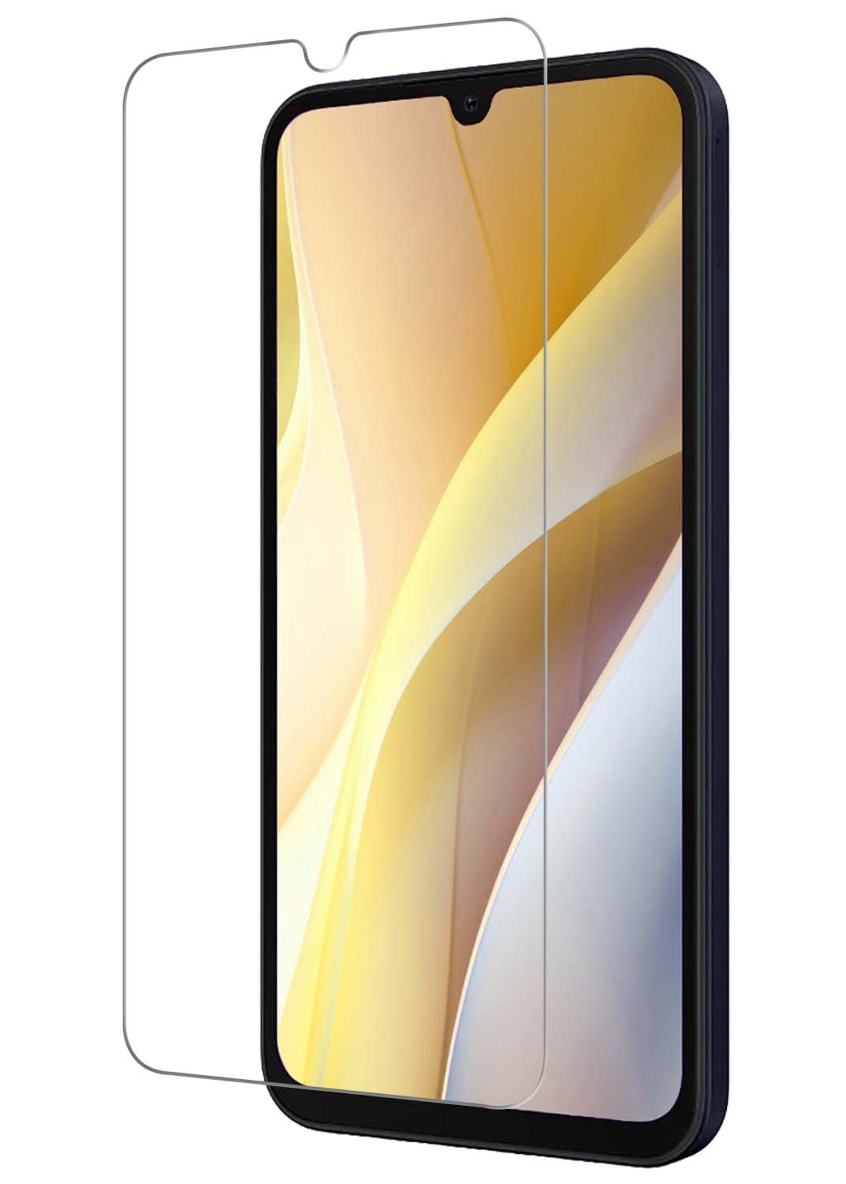 LUQ Screenprotector Geschikt voor Samsung A15 Screenprotector Beschermglas Gehard Glas - Screenprotector Geschikt voor Samsung Galaxy A15 Screenprotector Glas