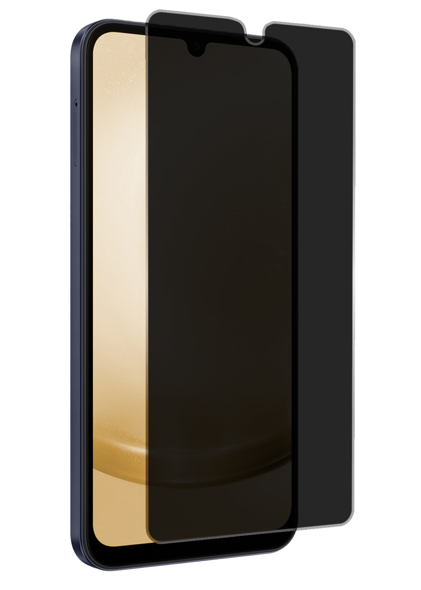 LUQ Screenprotector Geschikt voor Samsung A25 Privacy Screenprotector Bescherm Glas - Privacy Screenprotector Geschikt voor Samsung Galaxy A25 Screenprotector Glas