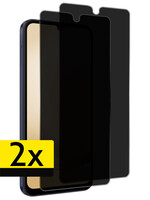 LUQ LUQ Samsung Galaxy A25 Screenprotector Glas Privacy - 2 PACK