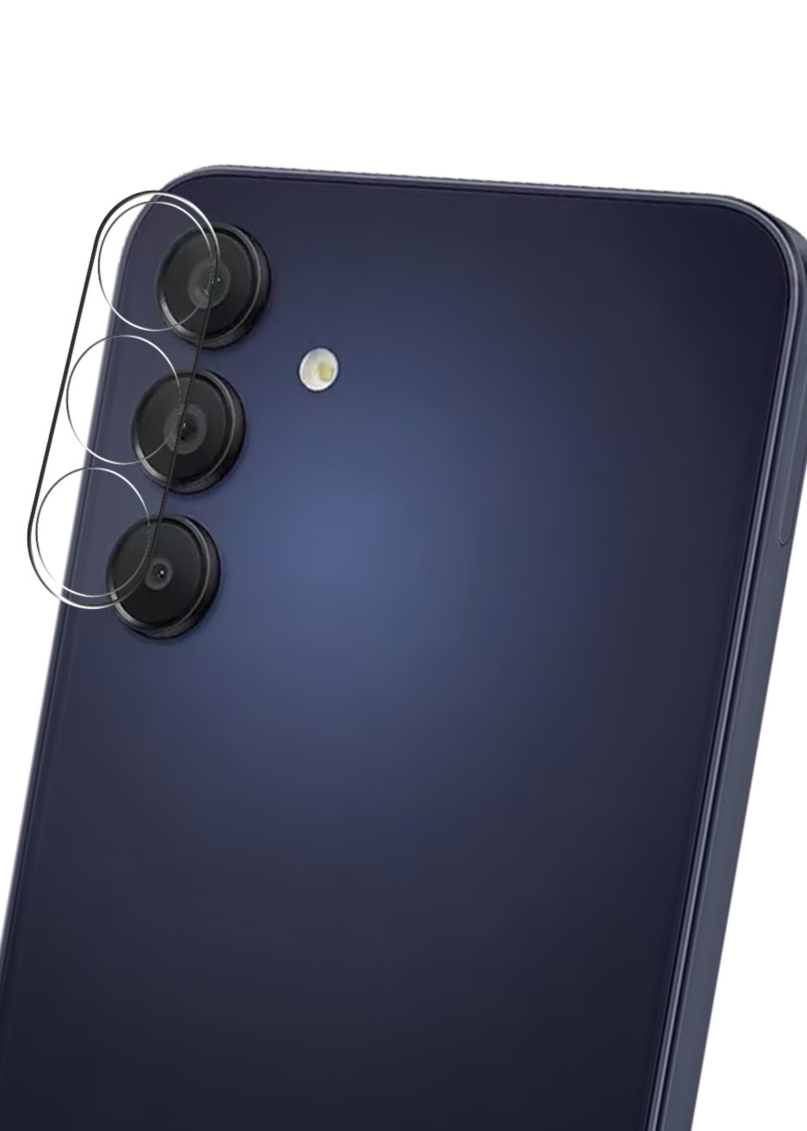 LUQ Screenprotector Geschikt voor Samsung A25 Camera Screenprotector Tempered Glass - Screenprotector Geschikt voor Samsung Galaxy A25 Screenprotector Camera Screenprotector