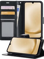 LUQ LUQ Samsung Galaxy A25 Hoesje Bookcase - Zwart