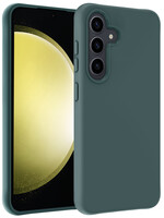 LUQ LUQ Samsung Galaxy S23 FE Hoesje Siliconen - Donkergroen