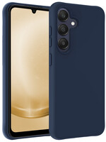 LUQ LUQ Samsung Galaxy A25 Hoesje Siliconen - Donkerblauw