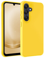LUQ LUQ Samsung Galaxy A25 Hoesje Siliconen - Geel