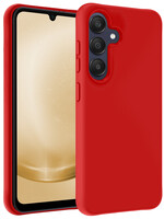 LUQ LUQ Samsung Galaxy A25 Hoesje Siliconen - Rood