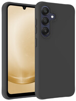 LUQ LUQ Samsung Galaxy A25 Hoesje Siliconen - Zwart