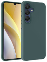 LUQ LUQ Samsung Galaxy A15 Hoesje Siliconen - Donkergroen