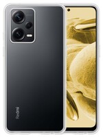 LUQ LUQ Xiaomi Redmi Note 12 Pro+ Hoesje Siliconen - Transparant