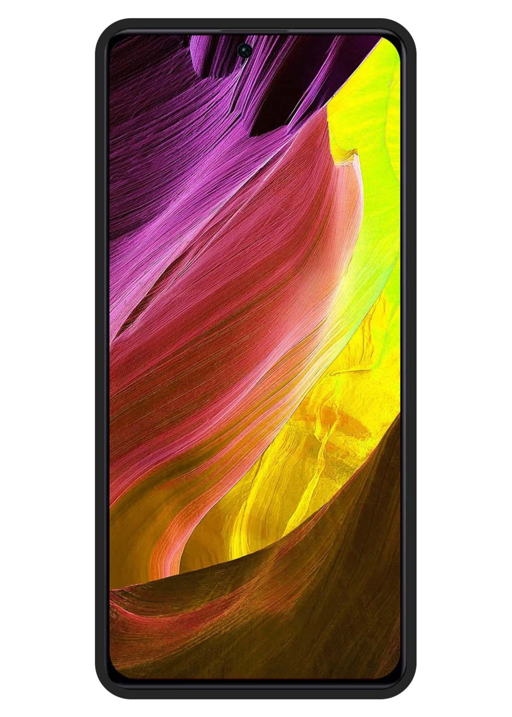 LUQ Hoesje Geschikt voor Xiaomi Redmi Note 12 Pro Hoesje Siliconen Case - Hoes Geschikt voor Xiaomi Redmi Note 12 Pro Hoes Siliconen - Zwart