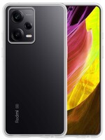 LUQ LUQ Xiaomi Redmi Note 12 Pro Hoesje Siliconen - Transparant