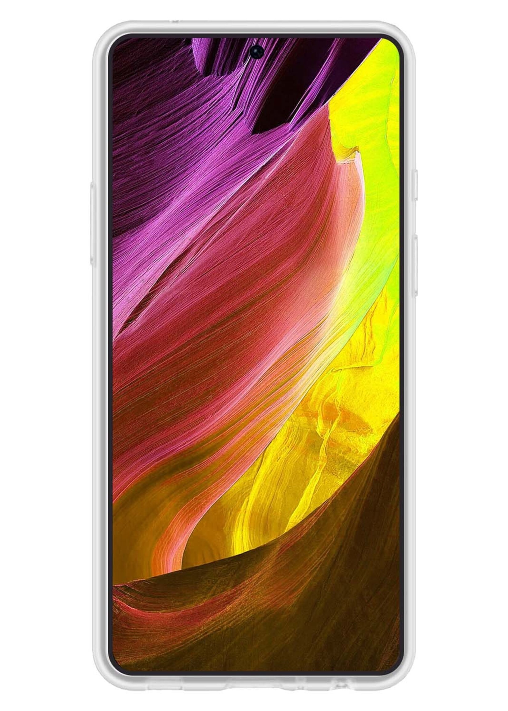 LUQ Hoesje Geschikt voor Xiaomi Redmi Note 12 Pro Hoesje Siliconen Case - Hoes Geschikt voor Xiaomi Redmi Note 12 Pro Hoes Siliconen - Transparant