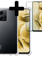 LUQ LUQ Xiaomi Redmi Note 12 5G Hoesje Shockproof Met Screenprotector