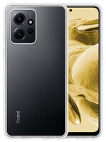 LUQ LUQ Xiaomi Redmi Note 12 5G Hoesje Siliconen - Transparant