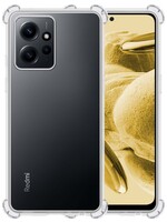 LUQ LUQ Xiaomi Redmi Note 12 4G Hoesje Shockproof - Transparant