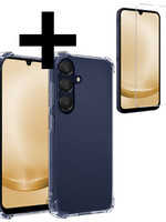 LUQ LUQ Samsung Galaxy A25 Hoesje Shockproof Met Screenprotector