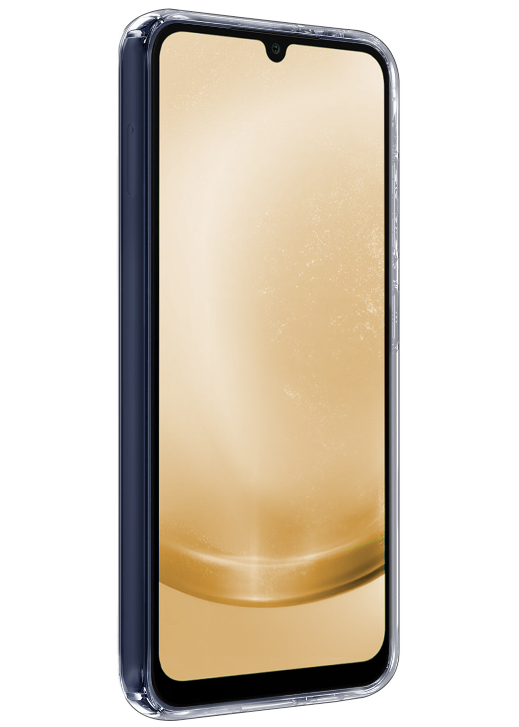 LUQ Hoesje Geschikt voor Samsung A25 Hoesje Siliconen Case - Hoes Geschikt voor Samsung Galaxy A25 Hoes Siliconen - Transparant