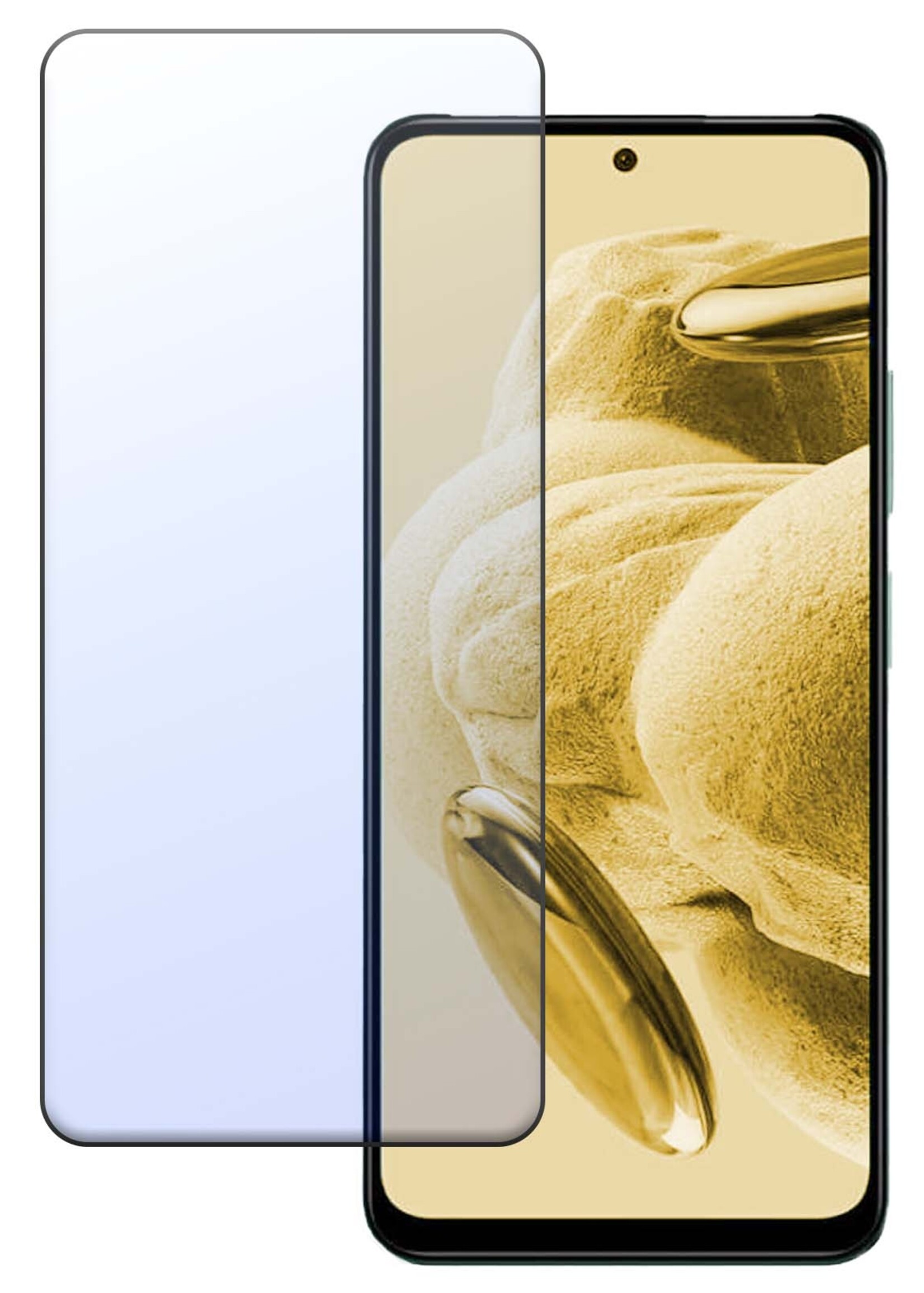 LUQ Screenprotector Geschikt voor Xiaomi Redmi Note 12 4G Screenprotector Beschermglas Gehard Glas - Screenprotector Geschikt voor Xiaomi Redmi Note 12 4G Screenprotector Glas