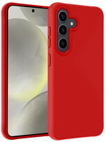 LUQ LUQ Samsung Galaxy S24 Plus Hoesje Siliconen - Rood