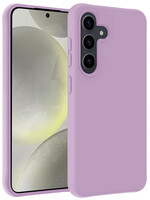 LUQ LUQ Samsung Galaxy S24 Plus Hoesje Siliconen - Lila