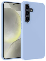 LUQ LUQ Samsung Galaxy S24 Plus Hoesje Siliconen - Lichtblauw