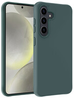 LUQ LUQ Samsung Galaxy S24 Plus Hoesje Siliconen - Donkergroen