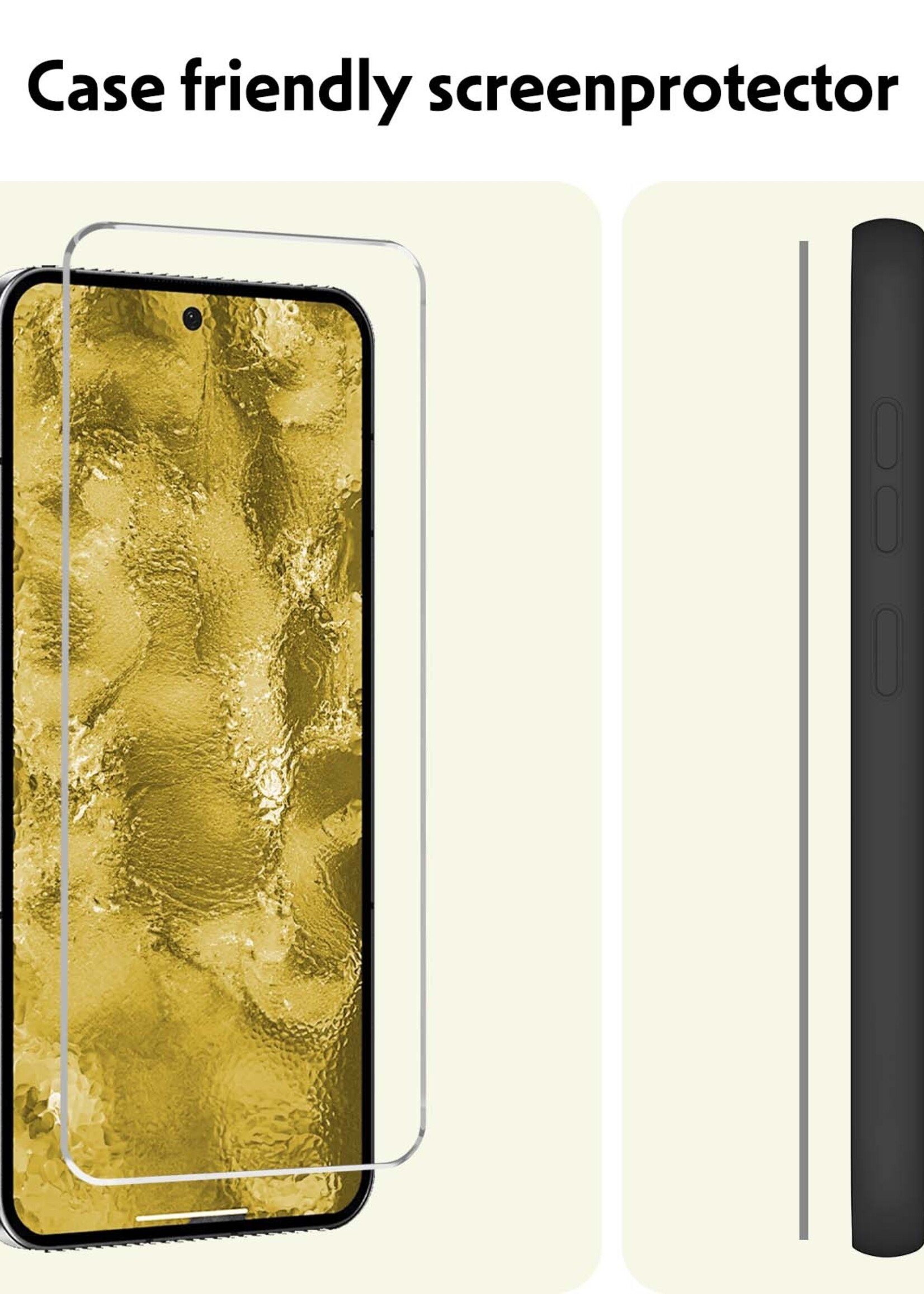 LUQ Screenprotector Geschikt voor Nothing Phone (2a) Screenprotector Beschermglas Gehard Glas - Screenprotector Geschikt voor Nothing Phone (2a) Screenprotector Glas